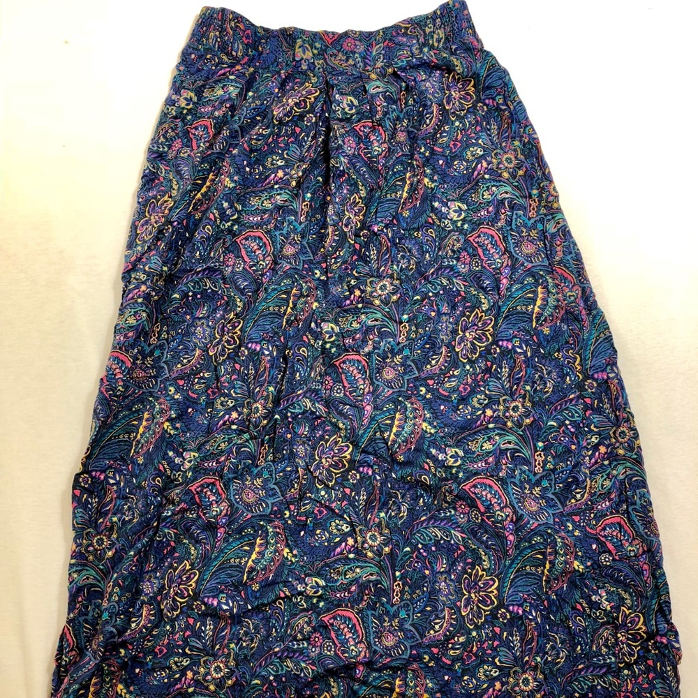 Vintage 1980s floral skirt
